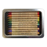 Tim Holtz Distress® Watercolor Pencils are woodless watercolor pencils formulated to achieve vibrant coloring effects on porous surfaces. The solid water-reactive pigments are ideal for watercoloring, shading, sketching and more!