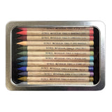Tim Holtz Distress® Watercolor Pencils are woodless watercolor pencils formulated to achieve vibrant coloring effects on porous surfaces. The solid water-reactive pigments are ideal for watercoloring, shading, sketching and more!