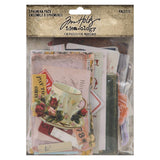 Tim Holtz Palette Tiny Die-Cuts Ephemera Pack 136/Pkg