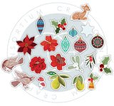 Tis The Season Chipboard Ephemera 21/Pkg