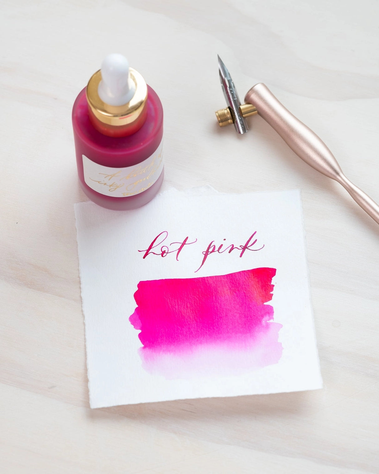 Tom's Studio - Calligraphy Ink - Hot Pink