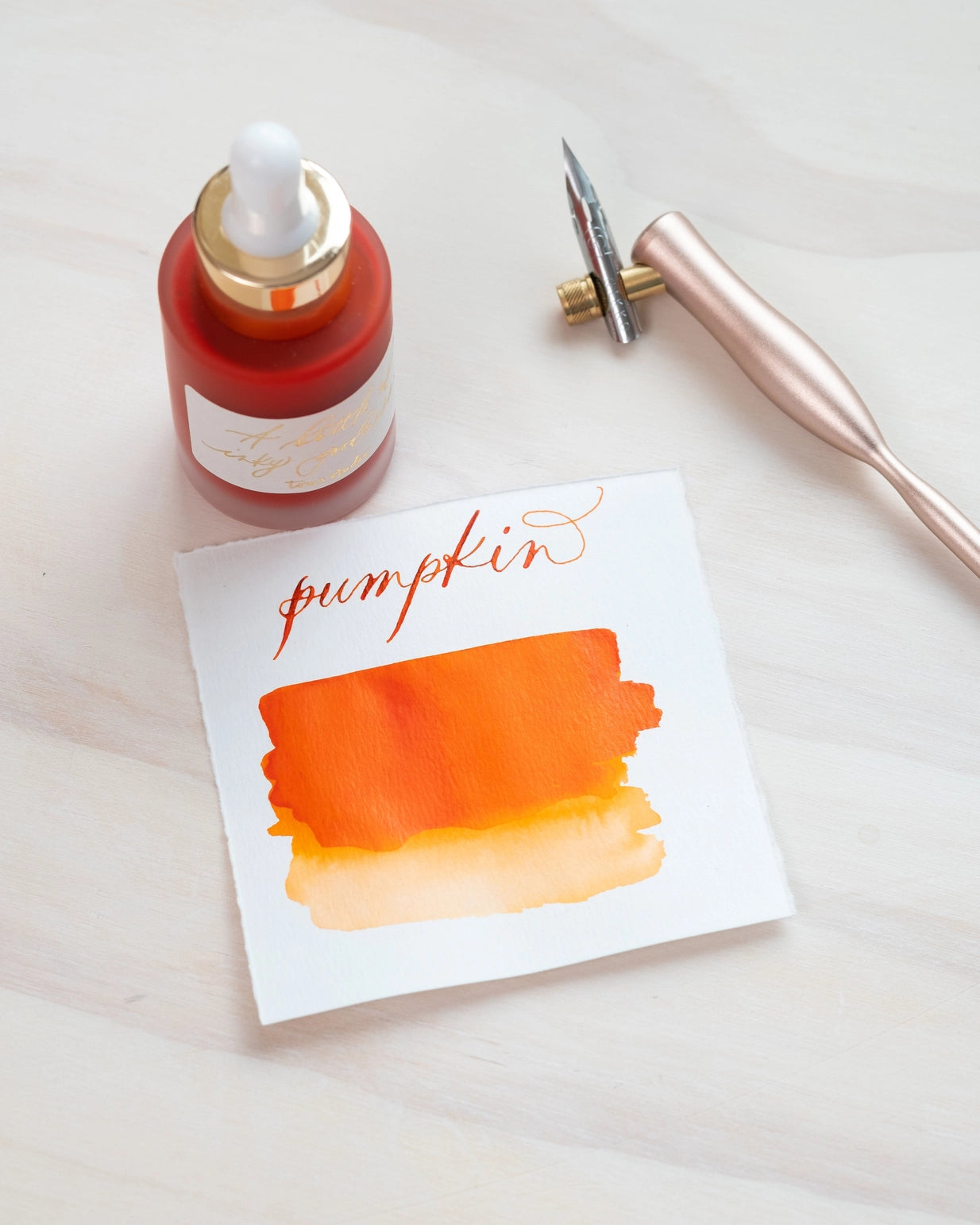 Tom's Studio - Calligraphy Ink - Pumpkin