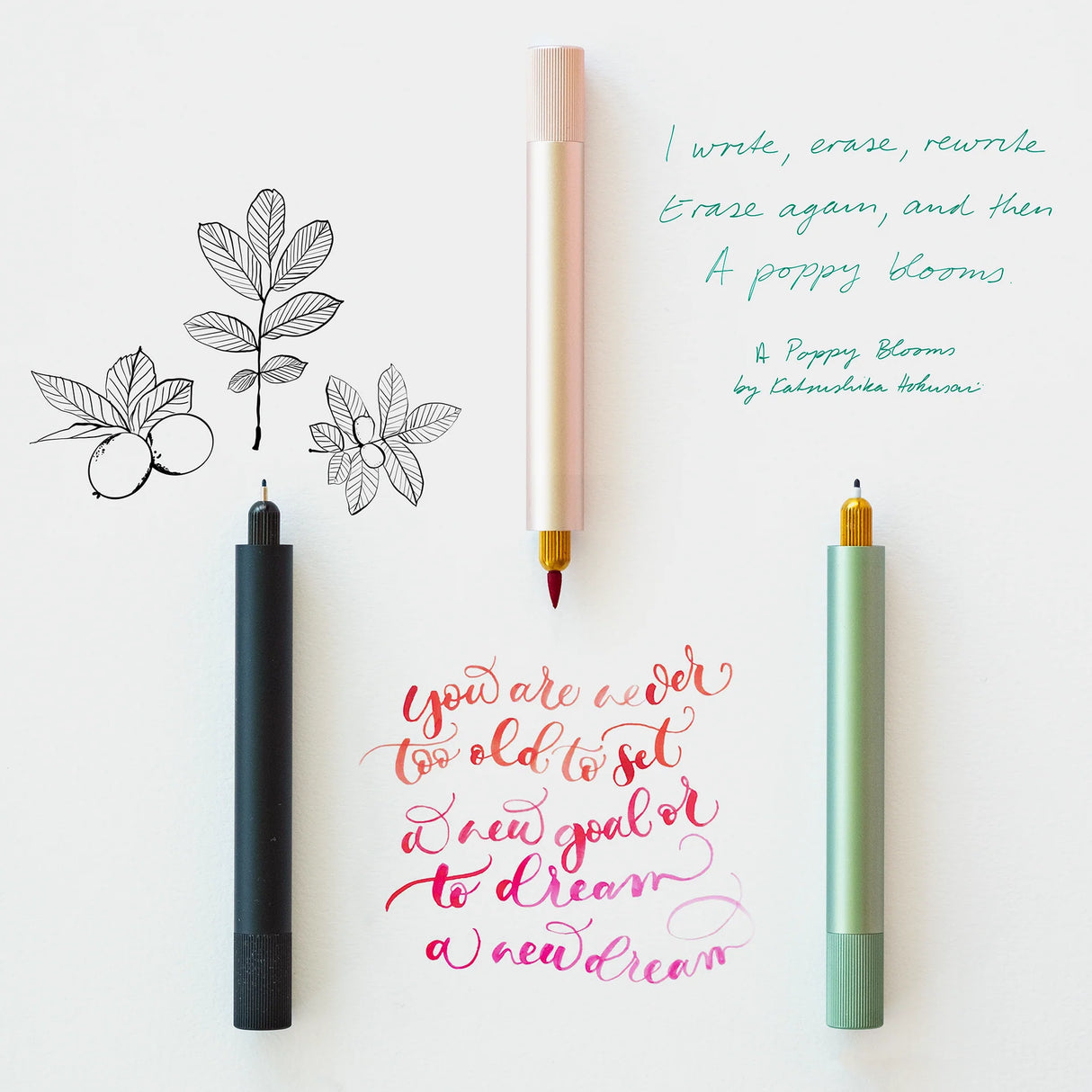 A Mini Pen for Your Big Ideas

The Lumos Mini is a beautiful and infinitely refillable fineliner, writing, and brush pen, including 9 professional artist's tips and 2 writing tips, all in a compact, pocket-friendly package.