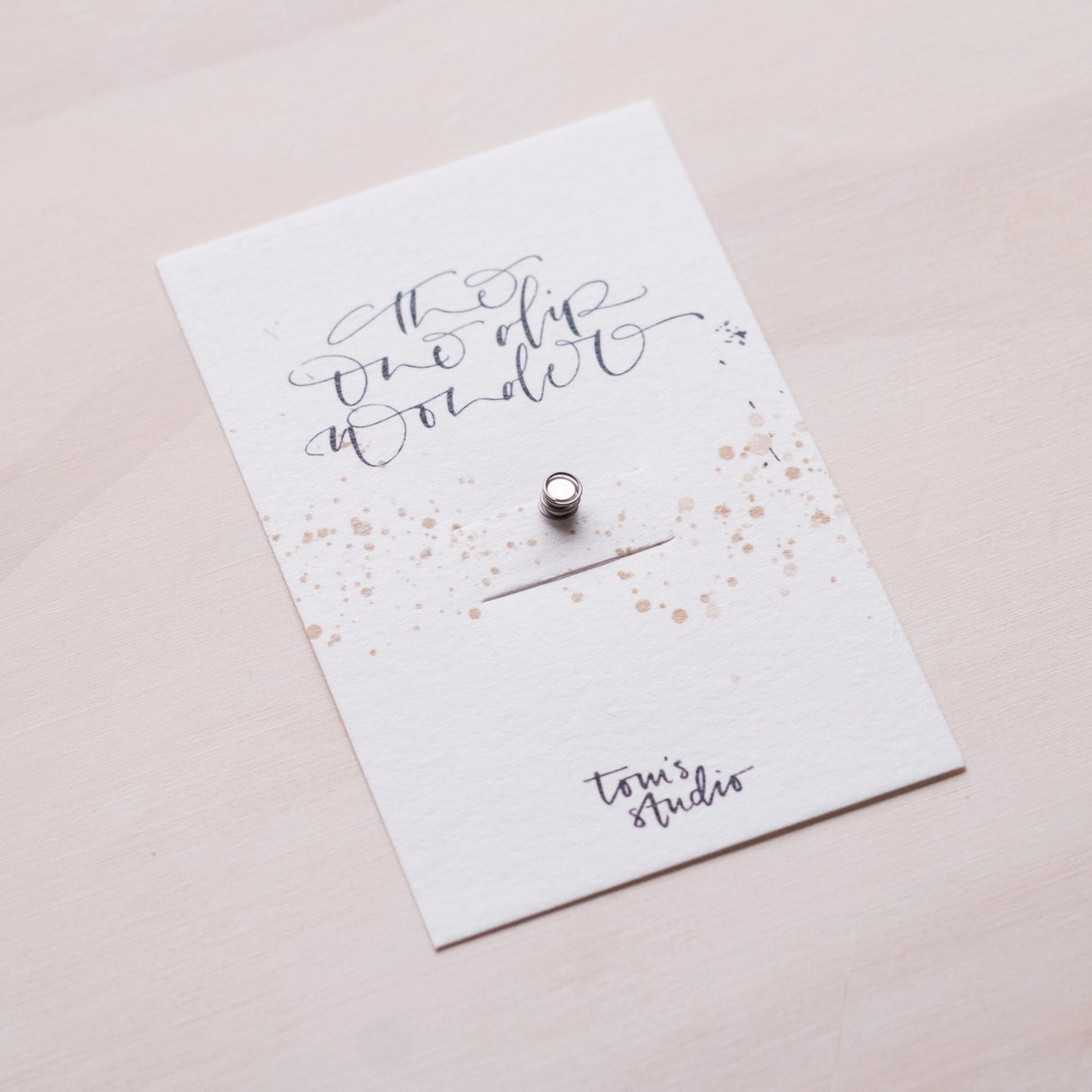 Tom's Studio The 'One Dip Wonder'