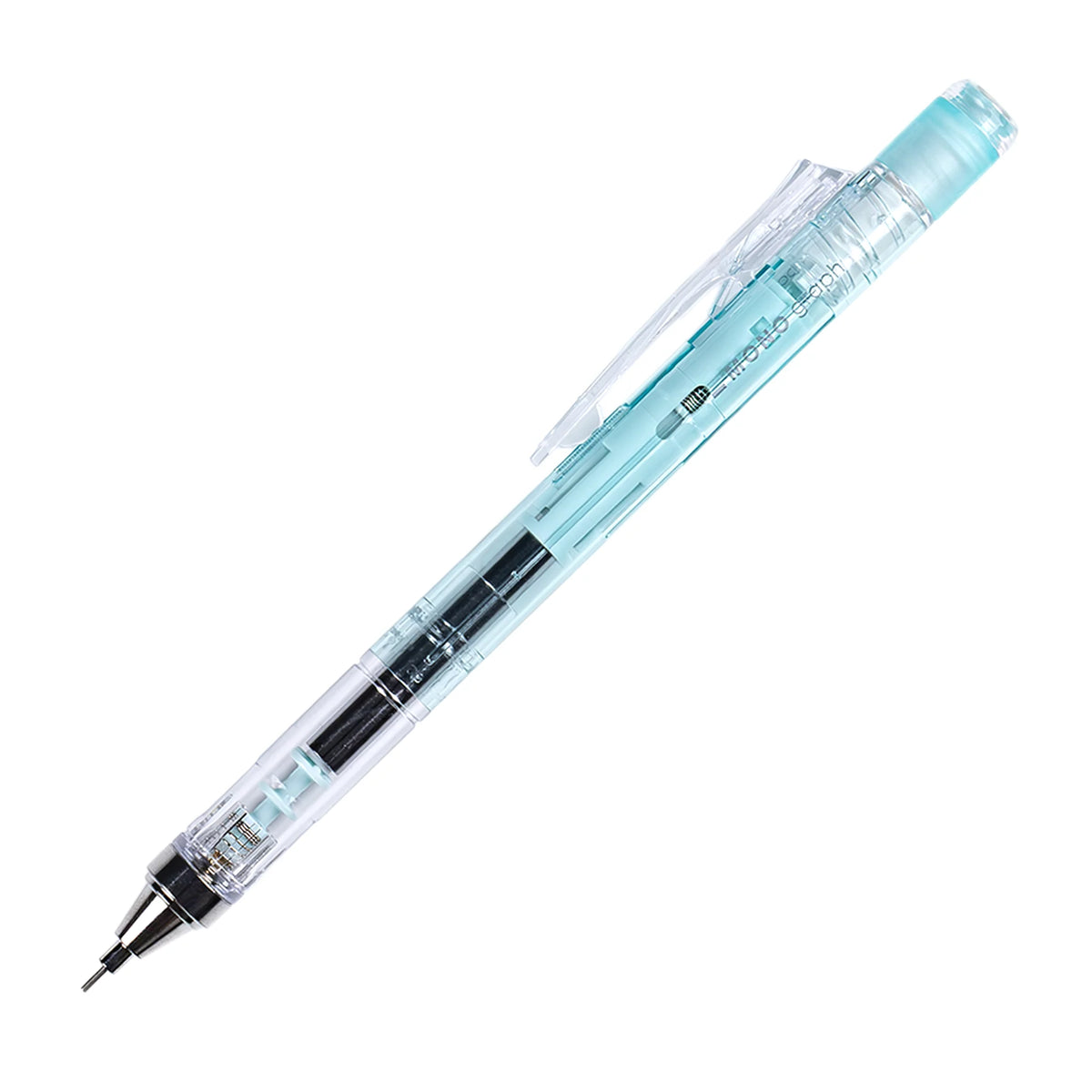 The MONO graph features a clear tip with drafting specifications to enable smooth, precise writing. It also has a long holder eraser and a mechanism that advances the lead when the pencil is shaken, making it a great asset in learning and testing scenarios. It has also won the 2014 Good Design Award and the 2016 reddot design award.