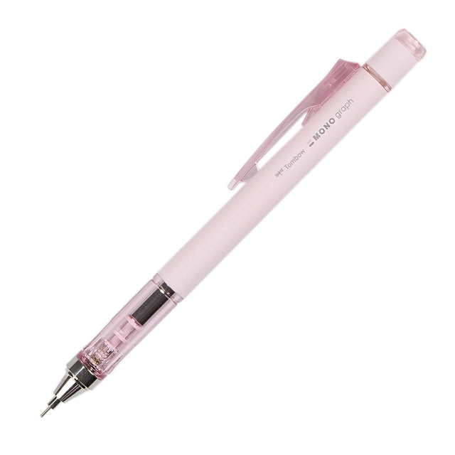 The MONO graph features a clear tip with drafting specifications to enable smooth, precise writing. It also has a long holder eraser and a mechanism that advances the lead when the pencil is shaken, making it a great asset in learning and testing scenarios. It has also won the 2014 Good Design Award and the 2016 reddot design award.