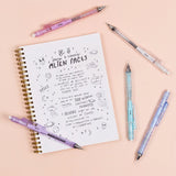 The MONO Graph Mechanical Pencil features Tombow’s shake mechanism for quick lead advancement and a shake lock to prevent accidental extension. The MONO Eraser delivers clean, precise erasing, while 0.5mm HB lead refills keep writing smooth and consistent. The set is completed with MONO Correction Tape, offering clean full coverage with a 5mm width for accurate corrections.&nbsp;