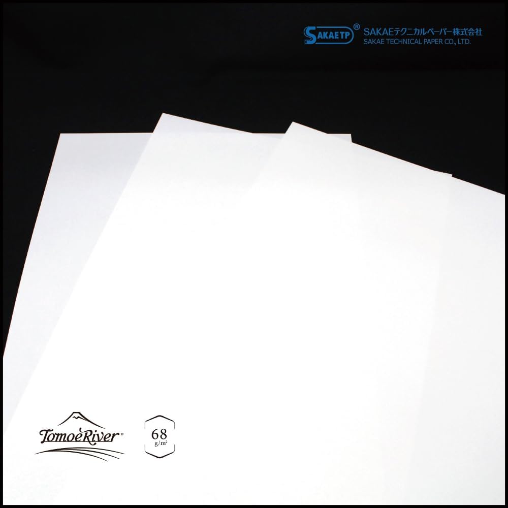 omoe River FP 68gsm A5 Loose Sheets&nbsp;by SAKAE Technical Paper are ultra-thin, fountain-pen-friendly writing papers made in Japan.

Each pack contains 100 blank A5 sheets of the legendary Tomoe River FP paper (68 gsm) in white&nbsp;offering silky smooth writing, beautiful ink shading, minimal feathering and excellent resistance to bleed-through—perfect for journaling, letter writing, calligraphy and planner refills.

A5 size- 148 x 210 mm / 5.8 x 8.3 in.
68g/㎡
100 Sheets
White paper
Made in Japan