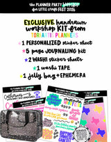 The Planner Party Workshop with Tori Artis