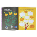 Meet the spookiest bunch of ghosts, goblins, and ghouls in this lighthearted super scary activity book featuring 2000 stickers! Get busy squiggling, puzzling, sticking, and sketching in a haunted world filled with mummies, vampires, ghosts, and zombies. Fun, festive scenes and 36 spooktacular activities including puzzles, mazes, drawing &amp; doodling, search &amp; find, and more will keep little ones entertained for hours. The perfect gift for Halloween!