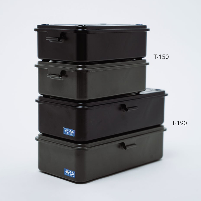 Toyo Steel Stackable Storage Box T-150 Orange