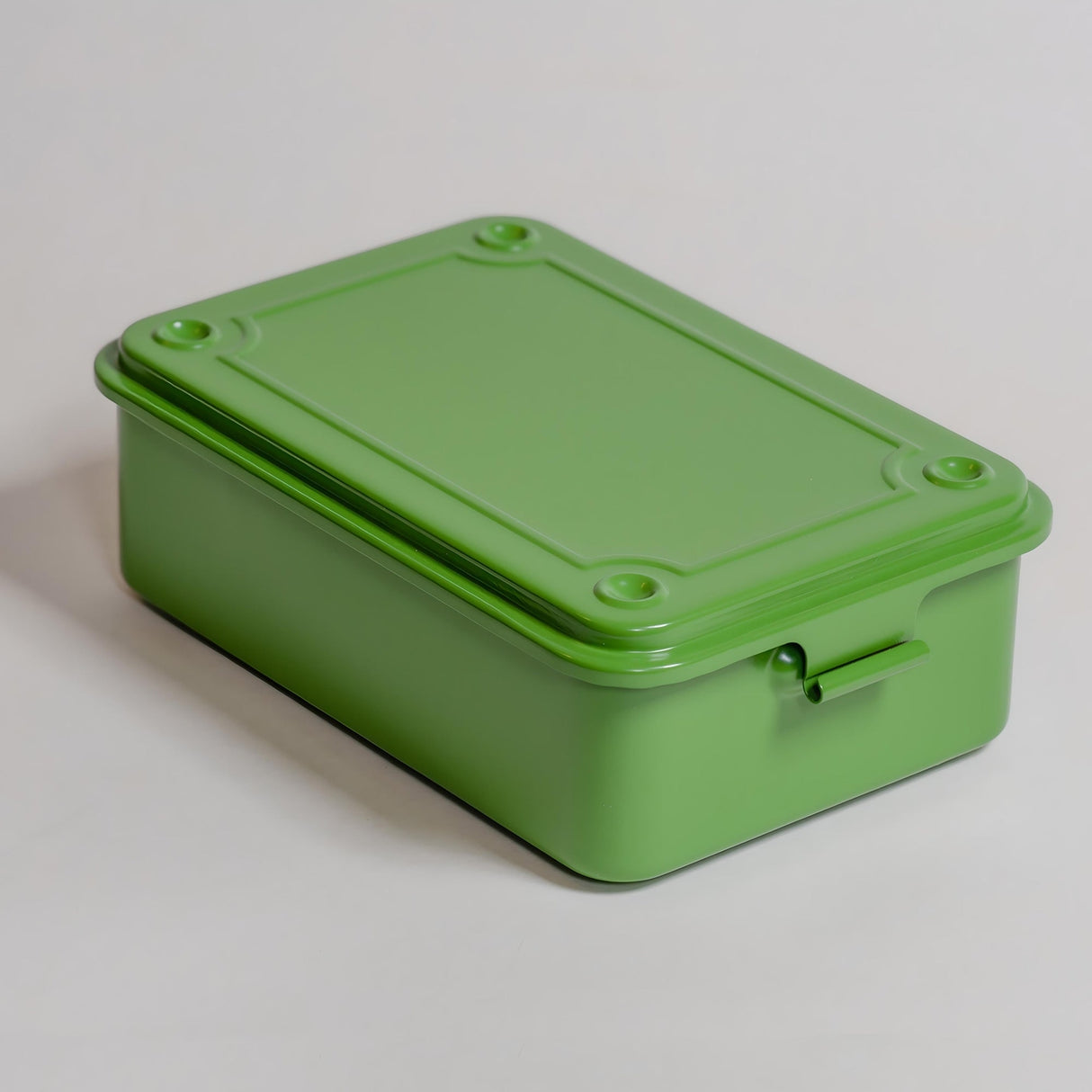 Toyo Steel Stackable Storage Box T-150 Japanese Tea Green