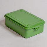 Toyo Steel Stackable Storage Box T-150 Japanese Tea Green