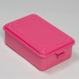 Toyo Steel Stackable Storage Box T-150 Shocking Pink