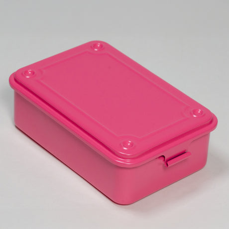 Toyo Steel Stackable Storage Box T-150 Shocking Pink
