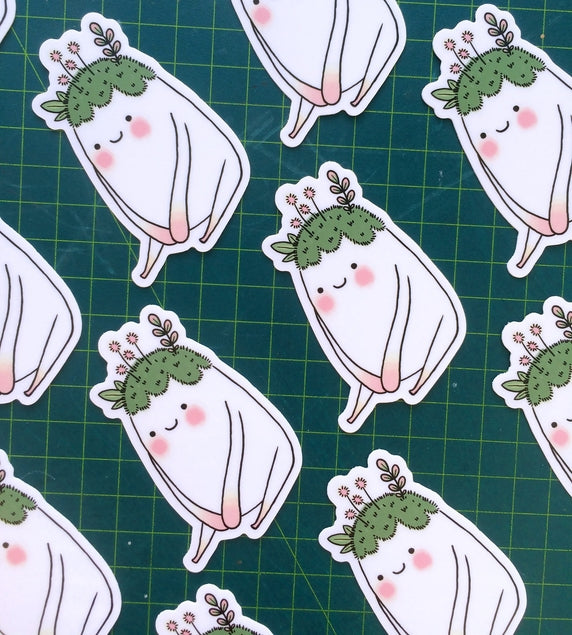 Tranquil Vinyl Sticker