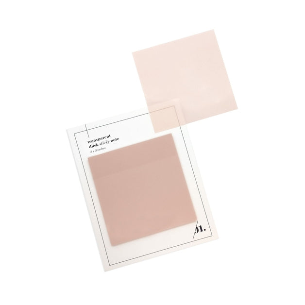 Notas adhesivas transparentes | Dusk