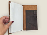 CoraCreaCrafts Traveler Leather Journal