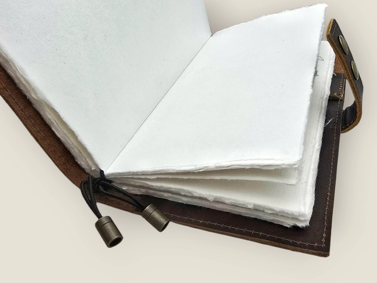 CoraCreaCrafts Traveler Leather Journal