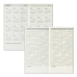 This is 2026 Monthly Diary Refill for TRAVELER’S notebook. The Monthly block layout is the most basic diary type that can allow you to plan the entire month at a glance. You can use the monthly diary to plan for schedules and meetings or use each block as a habit tracker.

This refill features MD Paper, developed specifically in pursuit of the perfect writing experience. You can use a variety of writing instruments (including fountain pens) without bleed-through. It also comes with a guide.