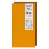 2026 Diary Weekly Vertical Regular Size features a vertical diary that is useful for keeping track of schedules on a timely basis. You can plan or record events through increments of 30 minutes throughout the day, with extra space below for notes.


A single notebook covers six months. This set includes two notebooks - one for each half of the year. This refill features MD Paper, developed specifically in pursuit of the perfect writing experience. You can use a variety of writing instruments.