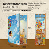 Up Travel with the Wind Book Nook Kit