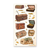 Hoja de pegatinas de Treasure Awaits