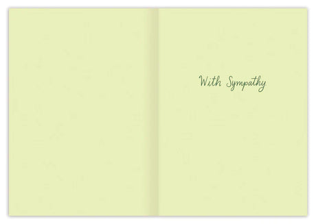 Tree Sympathy Card with Sympathy