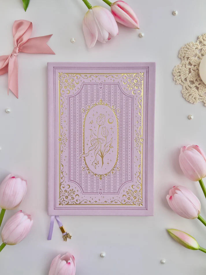 leelajournals Tulip Spell Book - Rapunzel A5 TRP Grid Notebook