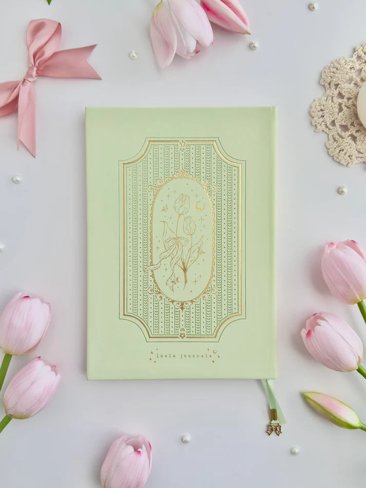 leelajournals Tulip Spell Book - Tiana A5 TRP Grid Notebook