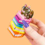 Turtle Soup Cat Book Stack Hair Claw