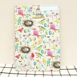 Tweet Birdy Nest Notebook A6