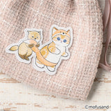 Mofusand Fox Embroidery Iron-on Patch