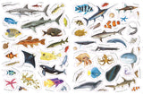 Ultimate Fish & Sea Life Sticker Book with 100 Amazing Stickers By Armadillo Press