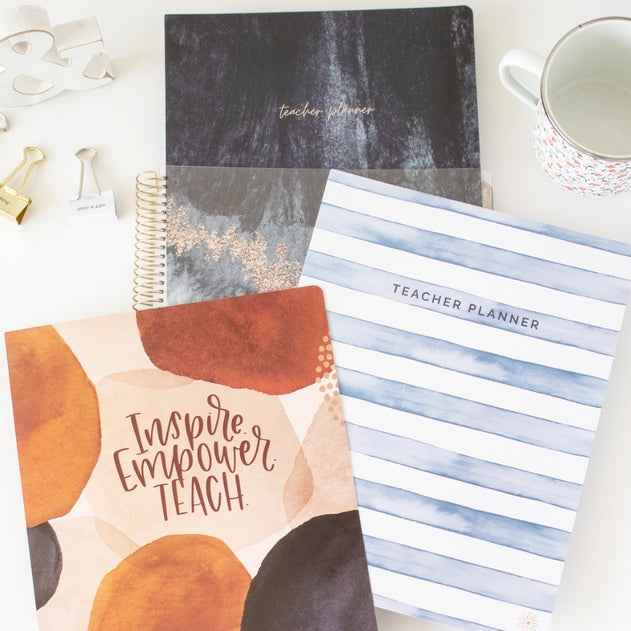 Undated Teacher Planner - Interchangeable Cover