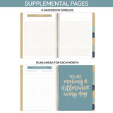 Undated Teacher Planner - Interchangeable Cover