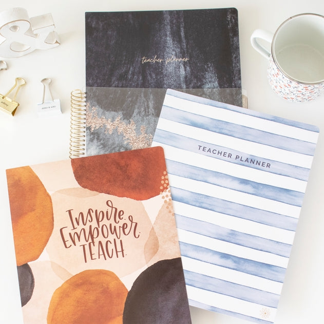 Undated Teacher Planner - Interchangeable Cover