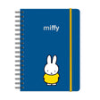 Plan out your year with Miffy! This Undated Tri-Tab Planner is your go-to for year-round organization—start anytime, no dates required! With three cute tabbed dividers, you can easily flip between monthly spreads, weekly planning, and notes. Plus, full-color stickers make tracking your to-dos fun and easy! Each section features a handy pocket for receipts or lists, and the wire-o binding lets it lie flat as you plan. The elastic band keeps everything secure—and doubles as a page marker! Planning just got a 