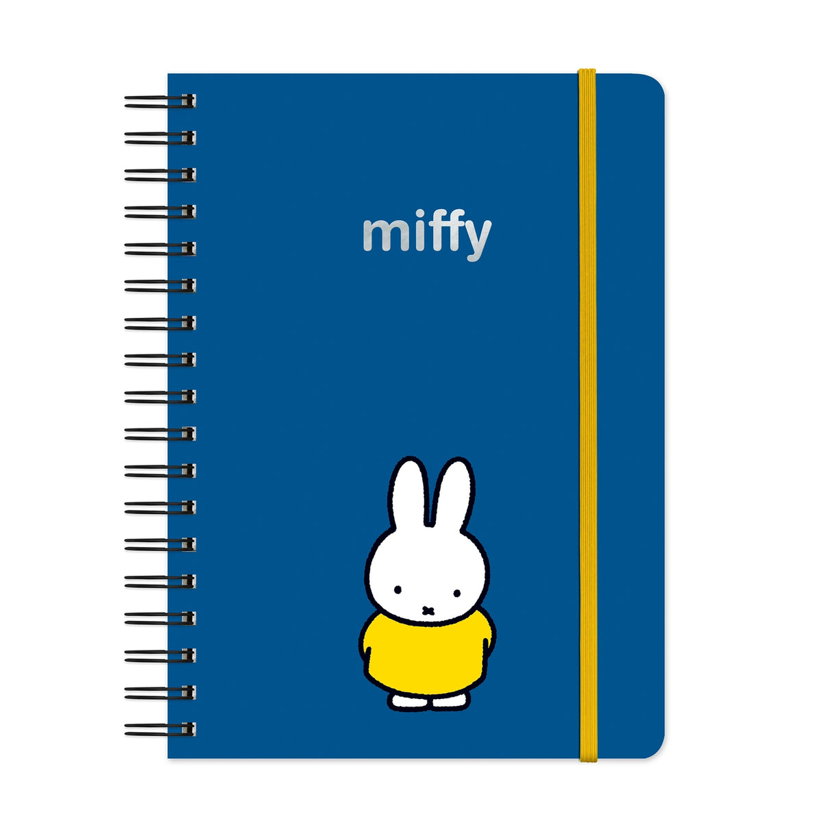Plan out your year with Miffy! This Undated Tri-Tab Planner is your go-to for year-round organization—start anytime, no dates required! With three cute tabbed dividers, you can easily flip between monthly spreads, weekly planning, and notes. Plus, full-color stickers make tracking your to-dos fun and easy! Each section features a handy pocket for receipts or lists, and the wire-o binding lets it lie flat as you plan. The elastic band keeps everything secure—and doubles as a page marker! Planning just got a 