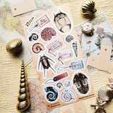 🌀🔍 Catalogued from the depths of some fantastical seaside archive, @dacachifujino’s curious specimens are like discoveries from a mysterious ocean museum. From spiraled shells and ancient trilobites to handwritten tags and explorer notes, this sheet was made for anyone who loves their natural history with a dash of wonder.

Art by: @dacachifujino