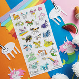 🌈🦄 Unicorns come in all shapes, sizes, colors, and weirdness - they’re just like us! @teabag.cartoon’s uni-cool set of mythical hybrids shows off the bingo card worthy type of unicorns you might just spot. From the winged pink fairy-corn to the sushi-corn, there is definitely a spirit unicorn for everyone!