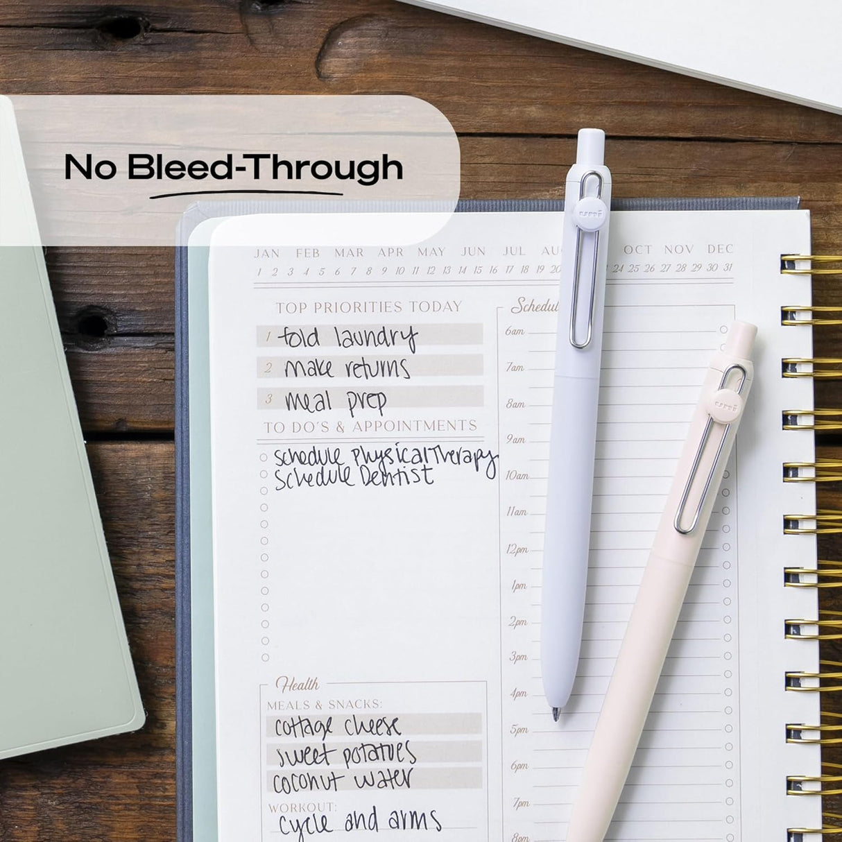 Experience ultra smooth, effortless writing with uniball™ Zento retractable gel pens. The quick-drying liquid gel ink minimizes smudging and ensures no bleed-through to keep pages clean. With a precise 0.7mm point, uniball™ Zento offers a vivid, dark ink crisp, bold lines with every stroke.

Designed for comfort and control, the seamless soft grip is made with 75% recycled material and features minimalist Muted fashion barrel colors for a modern look. Packaged in a convenient 4-count set, Zento pens are ide