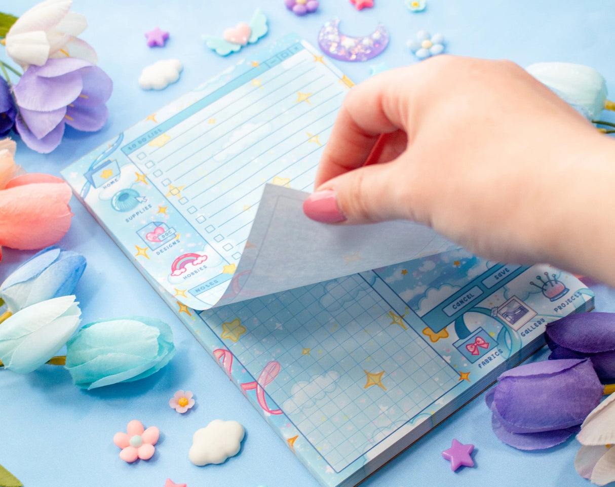 Unicorn Eclipse - Craft Time Planner Pad