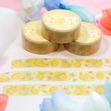 Unicorn Eclipse - Lemons Washi Tape

1 roll: 15mm x 10m
Made of eco-friendly adhesive paper materials
Easily removable with no residue

✧Notes✧ Please note that color on images may vary from monitor to monitor due to photographing, lighting and screen settings. Minor errors may be possible as these stickers are handmade.