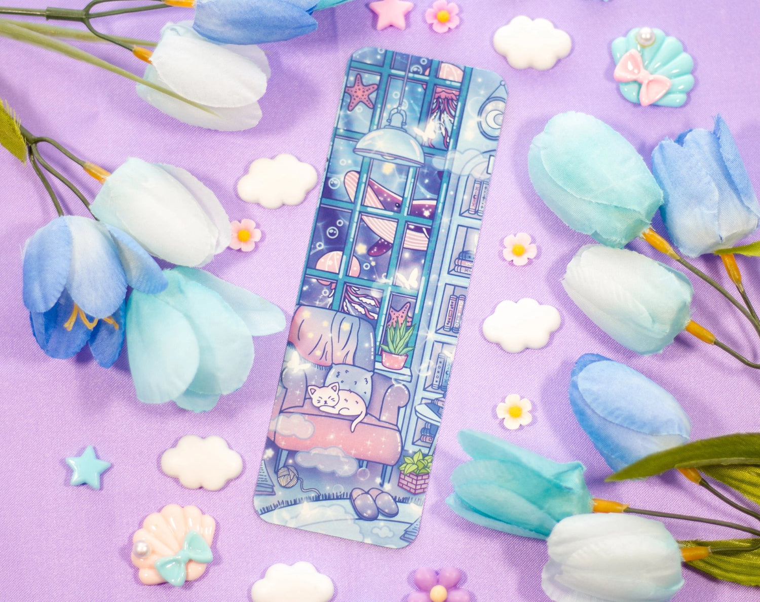 Unicorn Eclipse - Reading Room Bookmark