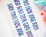Unicorn Eclipse - Reading Room Stamp Washi Tape

1 roll: 25mm x 5m
Made of eco-friendly adhesive paper materials
Easily removable with no residue

✧Notes✧ Please note that color on images may vary from monitor to monitor due to photographing, lighting and screen settings. Minor errors may be possible as these stickers are handmade.