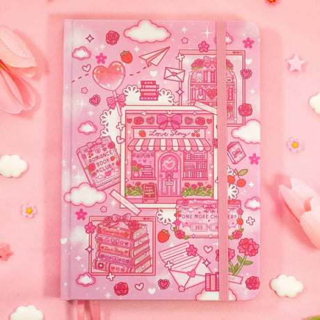 Unicorn Eclipse -&nbsp;Love Story Dotted Journal

✧Size &amp; Materials✧


Size: A5 (approximately 5.8 x 8.3 inches)
Smooth hardcover, rounded corners
160 dot grid pages, 160 gsm
Includes 2 ribbon bookmarks, elastic band, and back pocket