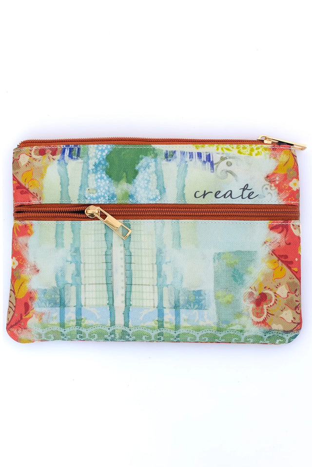 Unleash Your Creativity Pen Pouch with Elastic Band