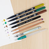 Bring your surroundings to life with the Tombow Urban Sketching Set, designed for artists who love capturing city views, small towns, and daily scenes.

Each set includes:

3 Dual Brush Pens
2 Kimonogatari Colored Pencils
Medium Water Brush
MONO Graph Mechanical Pencil in Mint Green
MONO Drawing Pen in 005
Step-by-step digital guide.&nbsp;