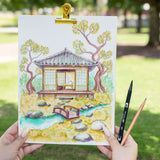 Bring your surroundings to life with the Tombow Urban Sketching Set, designed for artists who love capturing city views, small towns, and daily scenes.

Each set includes:

3 Dual Brush Pens
2 Kimonogatari Colored Pencils
Medium Water Brush
MONO Graph Mechanical Pencil in Mint Green
MONO Drawing Pen in 005
Step-by-step digital guide.&nbsp;